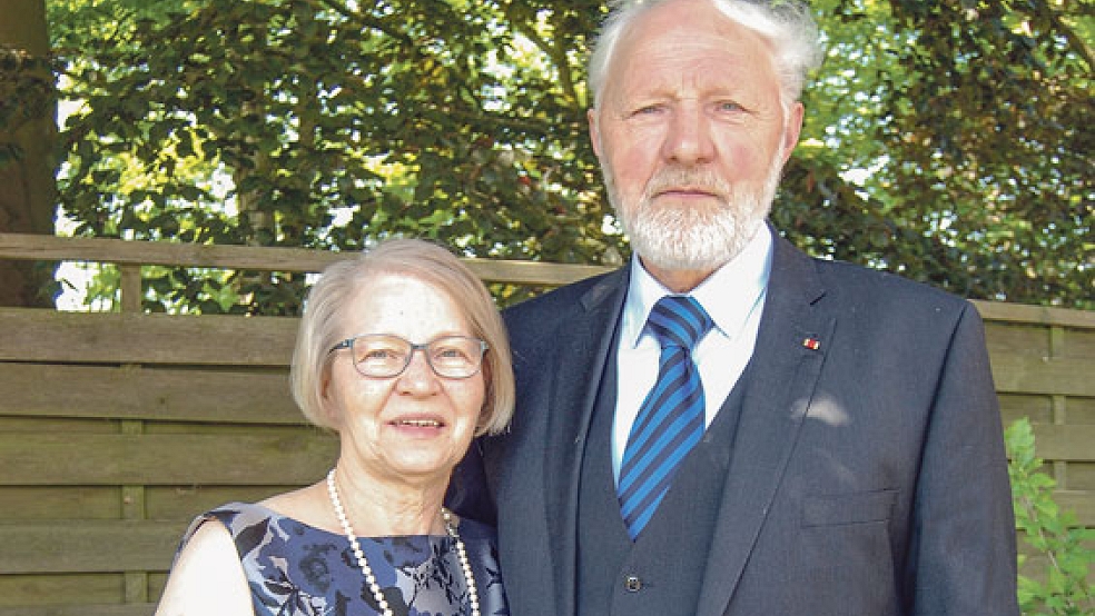 Heute vor 50 Jahren haben Johanna und Arnold Venema kirchlich geheiratet. Groß gefeiert werden soll die Goldene Hochzeit im Juli. © Foto: Hoegen
