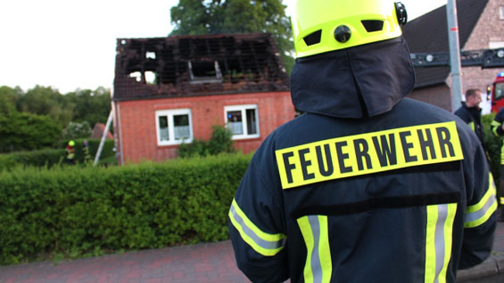 Bei einem Brand in der Barenbergstraße in Papenburg ist eine Frau ums Leben gekommen. © Foto: Abbas