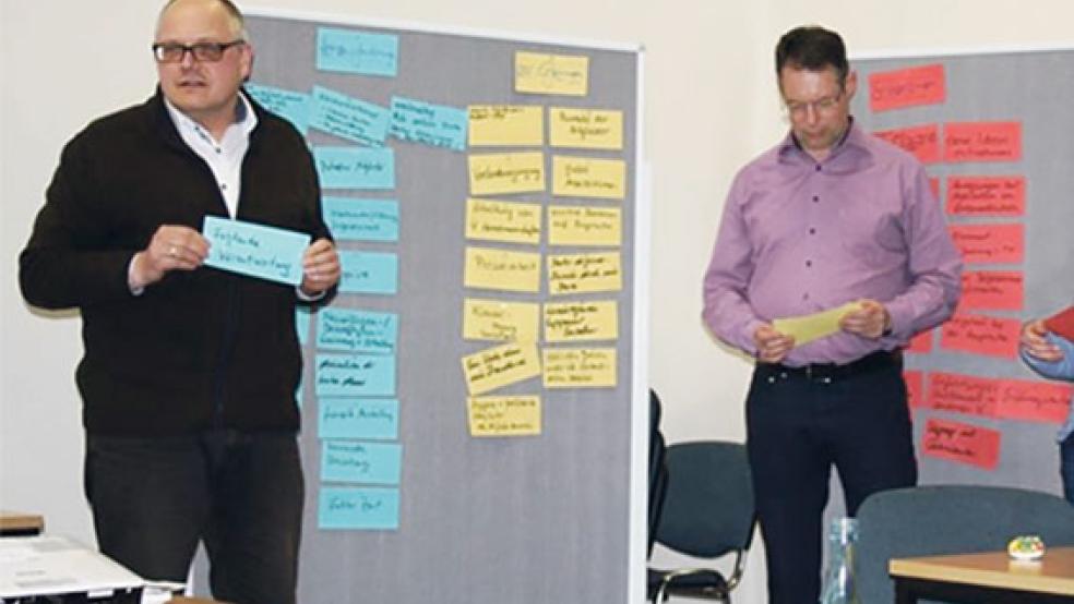Die Ergebnisse aus den Gruppenarbeiten wurden allen Teilnehmern präsentiert. © Foto: privat