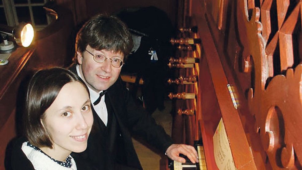 Ein Orgelkonzert geben Winfried Dahlke aus Weener und seine Ehefrau Darija Schneiderova am kommenden Sonntag in Bellingwolde  © Archivfoto: Kuper
