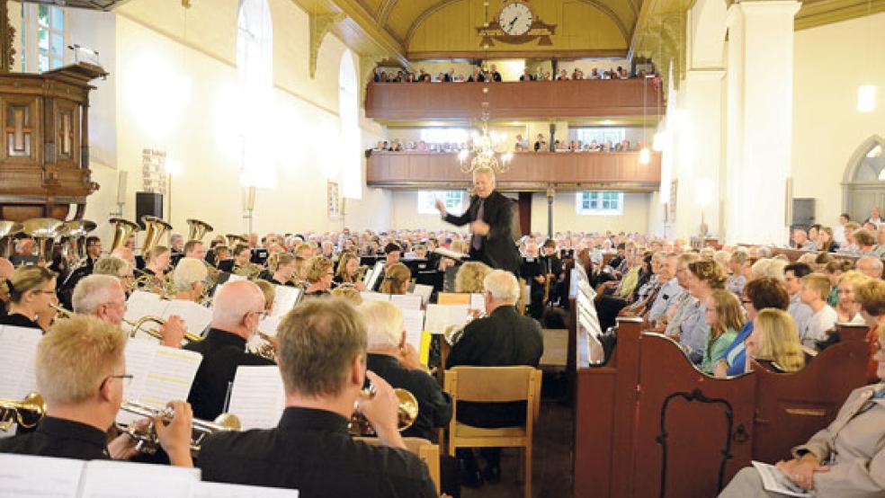 Stimm- und Klanggewalt treffen am 16. Juni wieder beim Konzert in der Georgskirche aufeinander. © Archivfoto: Hanken