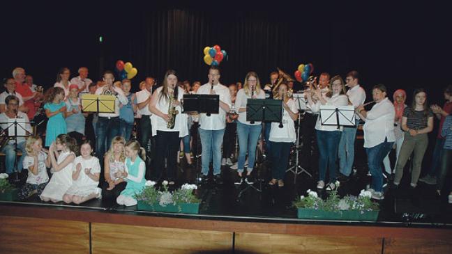 Rund 100 TMV-Musiker zeigten ihr Können