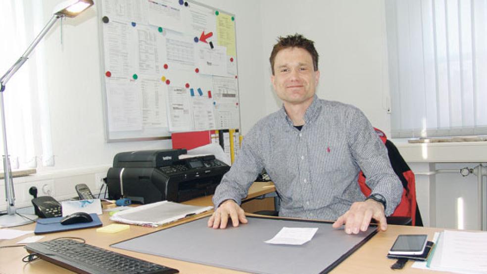 Dirk Kaiser ist seit Februar 2016 der Direktor der Oberschule in Weener. © Archivfoto: Boelmann