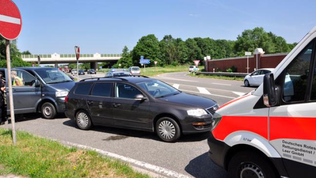 Autofahrerin rammt zivilen Polizeiwagen