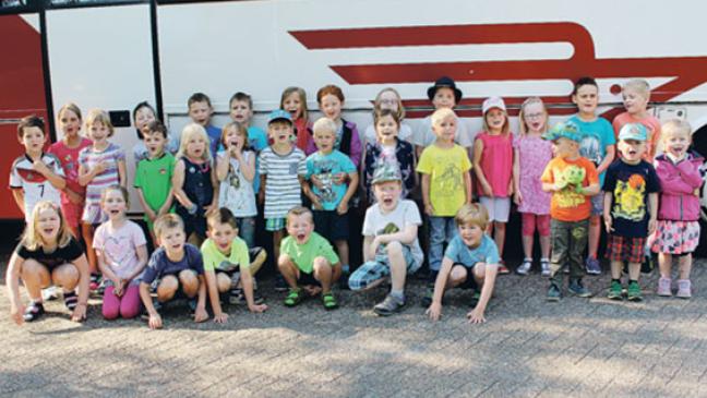 Kindergarten Stapelmoor unternahm Ausflug mit Übernachtung