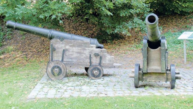 Kanonen werden saniert