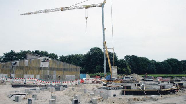 Silo-Bau »bis zur nächsten Ernte« fertig