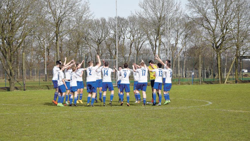 Nach einer überraschend starken Saison darf sich die Heidjer B-Jugend zurecht über die Vizemeisterschaft freuen.  © Archivfoto: Hilbrands
