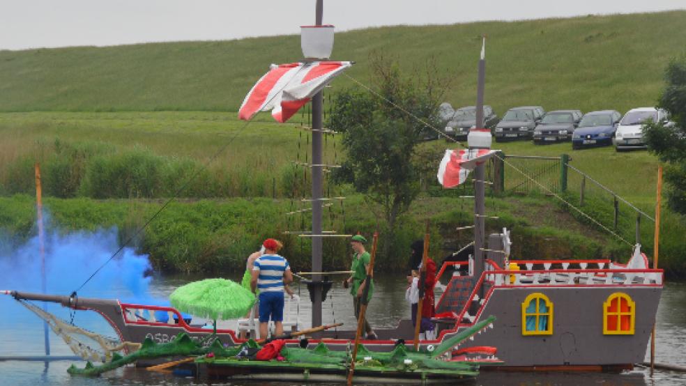 Das »Dschungelcamp« der Gemeinde Jemgum soff letztes Mal schon vor dem Start ab. © Himstedt