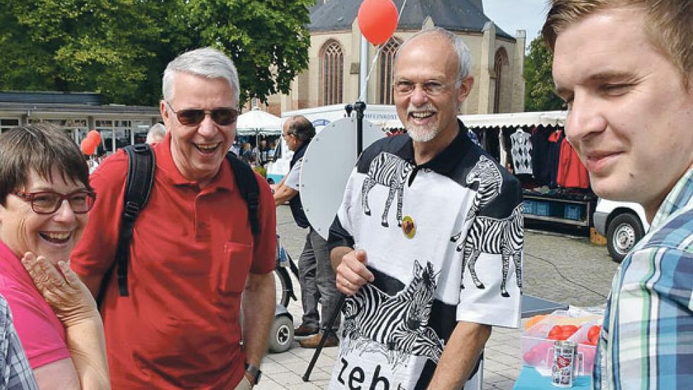 Bunt ging es schon beim 1. Ostfriesischen Gossner-Tag im Jahr 2015 zu. © Foto: Kirchenkreis Norden