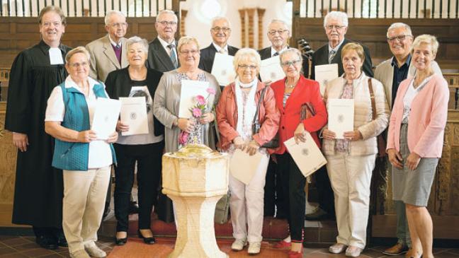 Gemeinsamer Gottesdienst zum Konfirmationsjubiläum