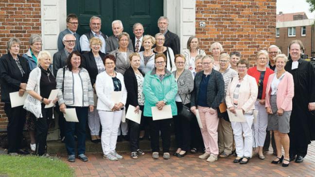 »Goldene Konfirmation« in der reformierten Kirche in Bunde