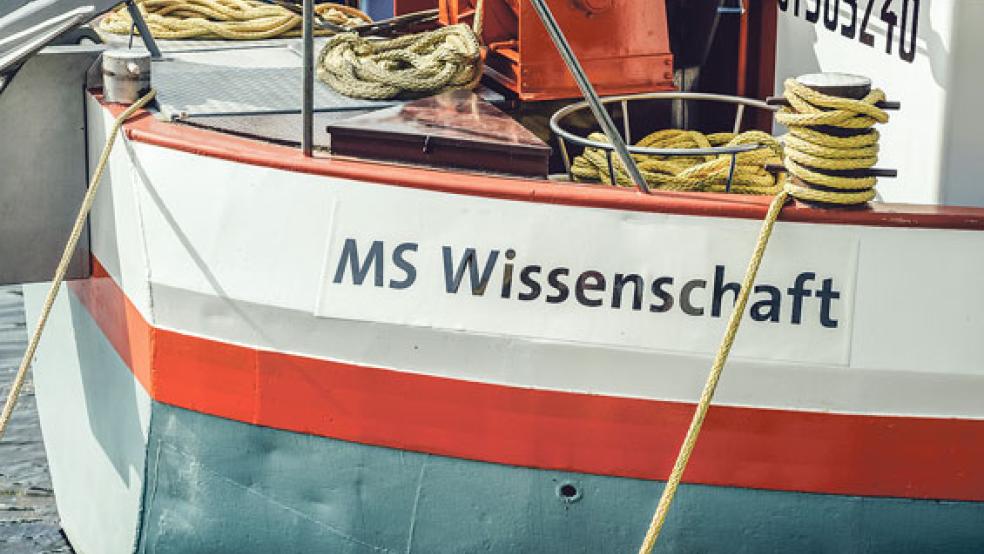 Das Ausstellungsschiff »MS Wissenschaft« kommt vom 3. bis 5. Juli wieder nach Leer. © Foto: Ilja Hendel (WiD)
