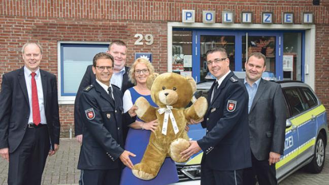 Teddys als Tröster für Kinder in Not