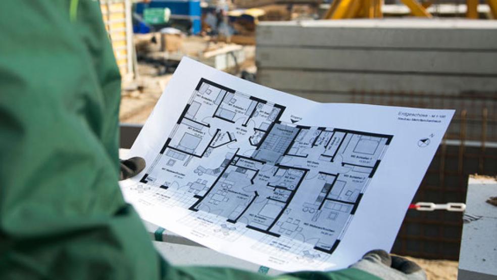 Im Kreis Leer sind im vergangenen Jahr 910 Neubau-Wohnungen entstanden, 556 davon in Ein- und Zweifamilienhäusern. © Foto: Verbändebündnis Wohnen