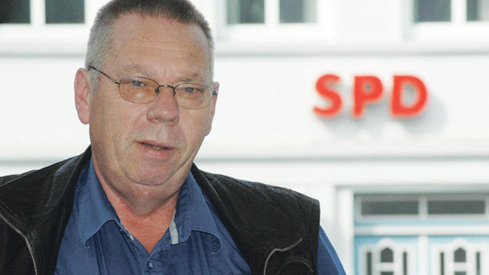 Helmut Plöger als Vorsitzender der SPD/FDP-Gruppe im Rat kann sich mit Kirchturmdenken nicht anfreunden. © Foto: Szyska