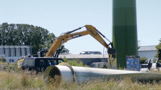 Bagger kappte Stromleitung