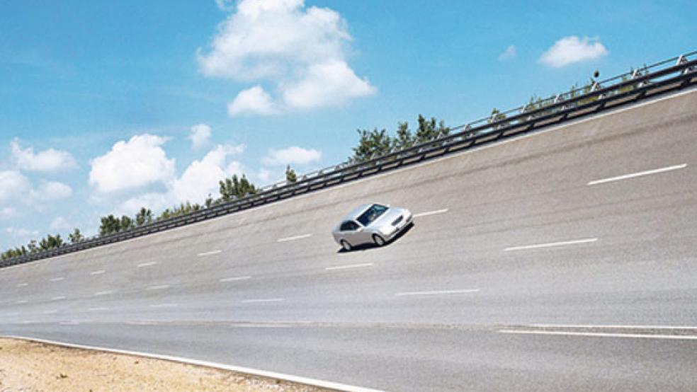 Seit fast 20 Jahren wird das Automobil-Prüfgelände in Papenburg betrieben. Tests sind rund um die Uhr möglich. © Foto: DB ATP