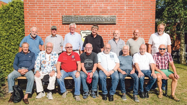 Ein Treffen 50 Jahre nach der Ausbildung in Weener