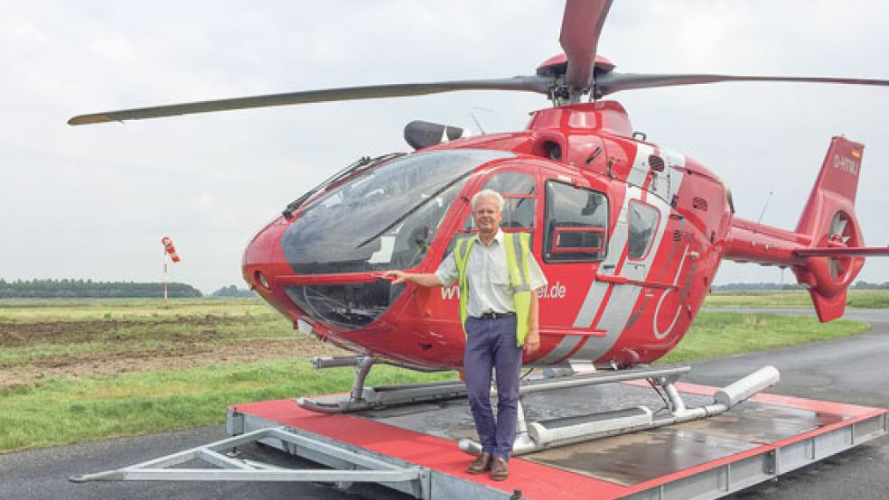 Der Emder Flugplatz will in die europäische Liga aufsteigen. »Es geht auch darum, Synergien zu erzielen«, sagt der Geschäftsführer der Flugplatz GmbH, Olaf Schmidt.  © Foto: Hasseler