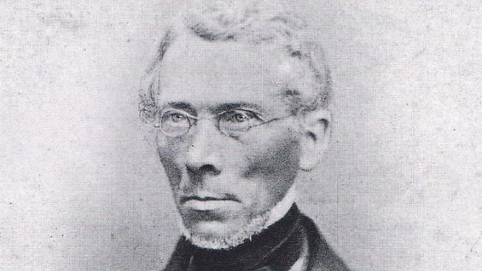 Ein Mann mit vielen Talenten und Interessen: Fooke Hoissen Müller (1798 – 1856) wollte stets, dass Plattdeutsch als Sprache ernst genommen wird.  © Foto: Bildarchiv Ostfriesische Landschaft