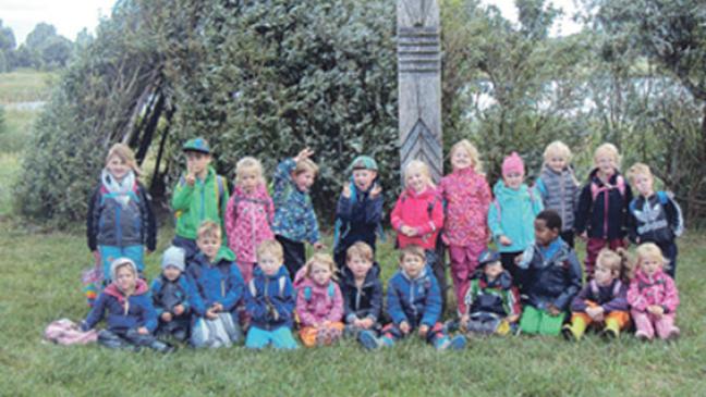 Ditzumer Kindergartenkinder auf Irrwegen im Leeraner Westerhammrich