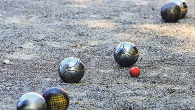 40 Teilnehmer beim Boule-Turnier