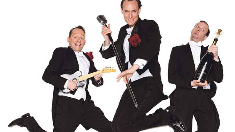 Virtuos und manchmal auch skurril: Das Trio »Bidla Buh«, das am Mittwoch im Miniaturland in Leer auftritt. © Foto: privat