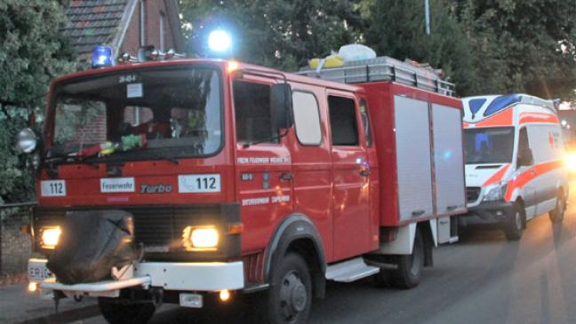 Erkrankten Mann aus Haus geholt