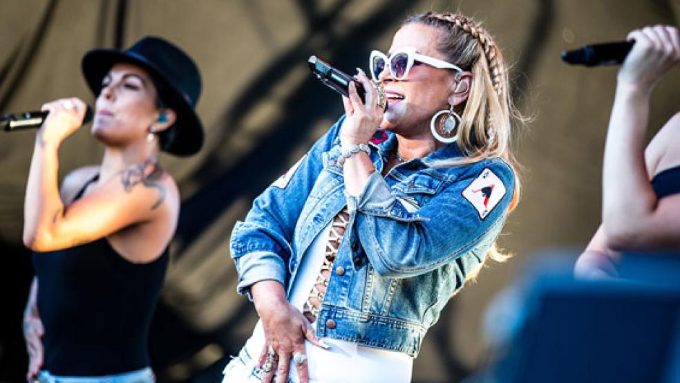 Anastacia überzeugte am Freitagabend auch mit ihrer Bühnenshow. © Foto: Veranstalter