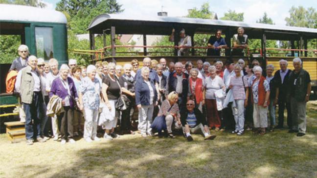 Erlebnisreiche Fahrt für eine Holthuser Seniorengruppe