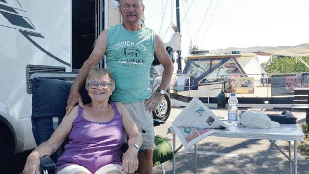 In diesem Jahr besuchten Johannes und Marlies Sbear Weener gleich zwei Mal.  © Foto: Muising