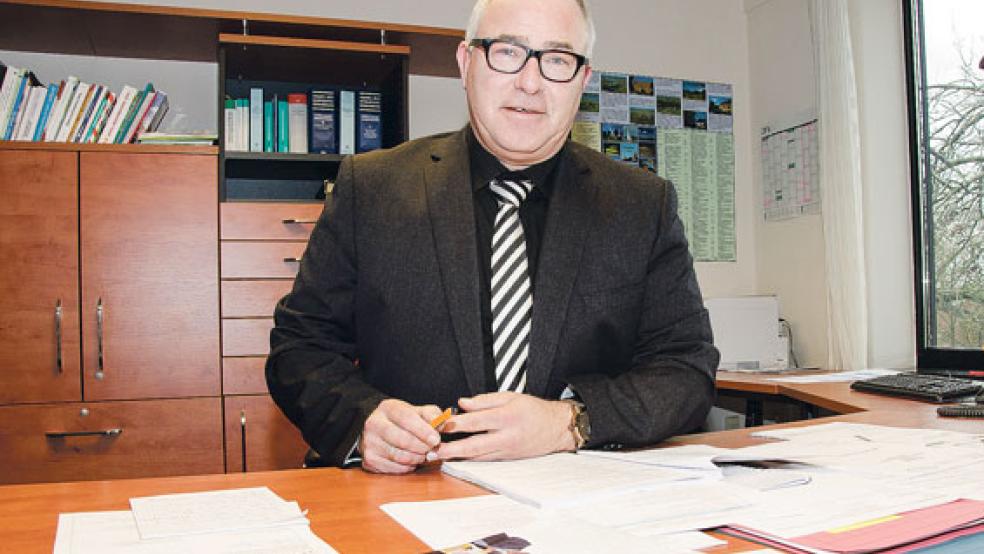 Bürgermeister Hans-Peter Heikens lädt zur Bürgersprechstunde ein.  © Foto: RZ-Archiv