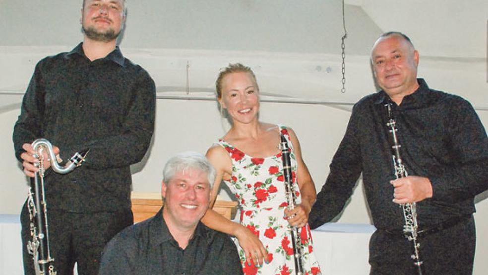 Zu »Vobis« gehören (von links) Vitalii Nekhoroshev, Horst Janssen, Bodil Mohlund und Robert Ortner.  © Fotos: Kuper