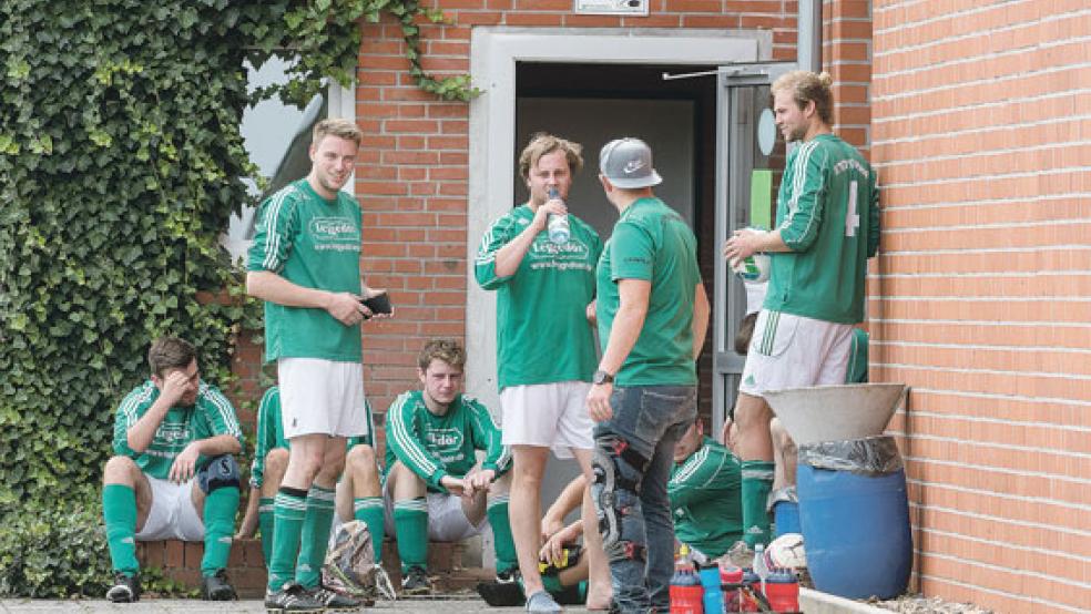 Die Teutonen waren sichtlich geschlaucht nach der Begegnung.  © Foto: Bruins