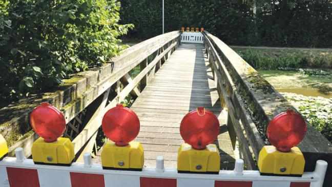 Brücke bleibt weiter gesperrt