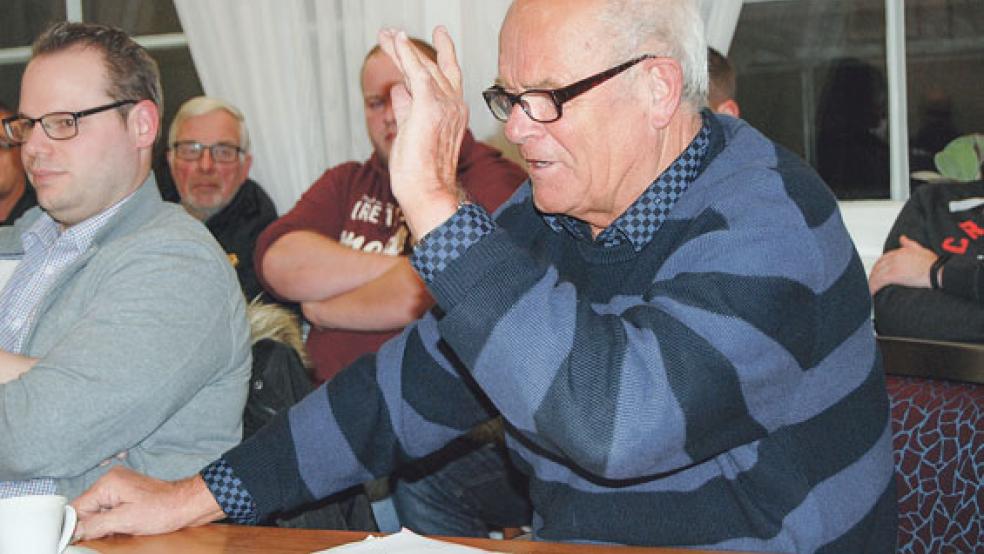 Deutliche Kritik übte Heinrich-Friedrich Holtkamp (Soziale Fraktion) an einem Tourismus-Konzept, das vor wenigen Tagen in der RZ vorgestellt wurde.  © Foto: RZ-Archiv