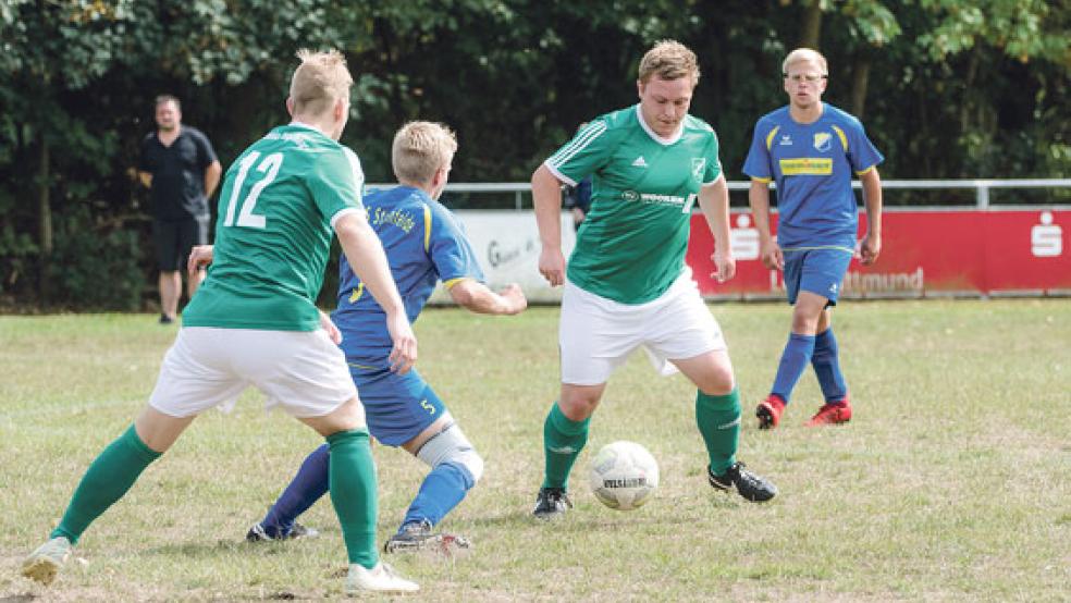 Auch im Duell mit Steenfelde behielten die Stapelmoorer klar die Oberhand.  © Foto: Hilbrands