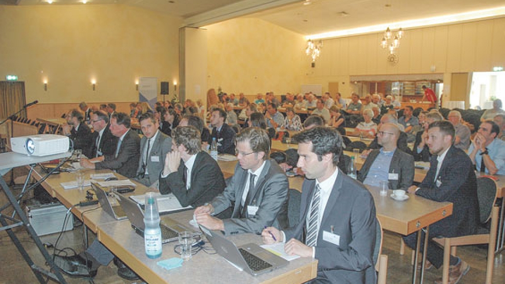 Im Mai fand in der DGA in Bunde die Antragskonferenz für die geplante Gleichstromverbindung statt. © Foto: Szyska