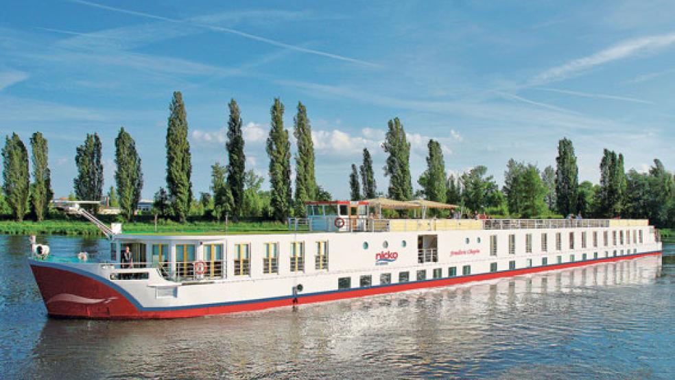 Die MS »Frederic Chopin« läuft im März kommenden Jahres erstmals den Hafen von Leer an, Ziel der Flusskreuzfahrt ist Berlin. © Foto: privat