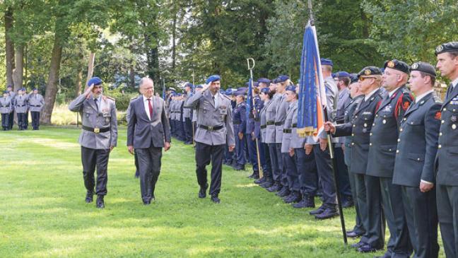 Fahnenband vom Landesvater