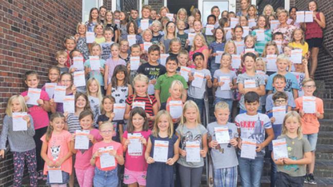 121 Schüler legen Sportabzeichen ab