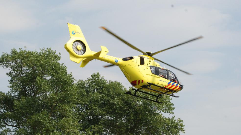 Der 16-Jährige wurde von einem Rettungshubschrauber in ein Krankenhaus gebracht. © Hoegen