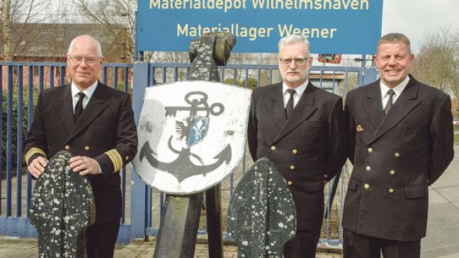 Stabwechsel im  Materiallager