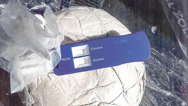 Heroin für 44.500 Euro im Straßengraben