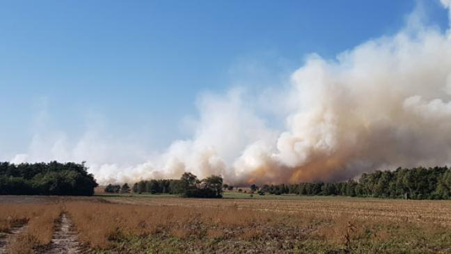 Moorbrand: Kreisbehörde warnt erneut