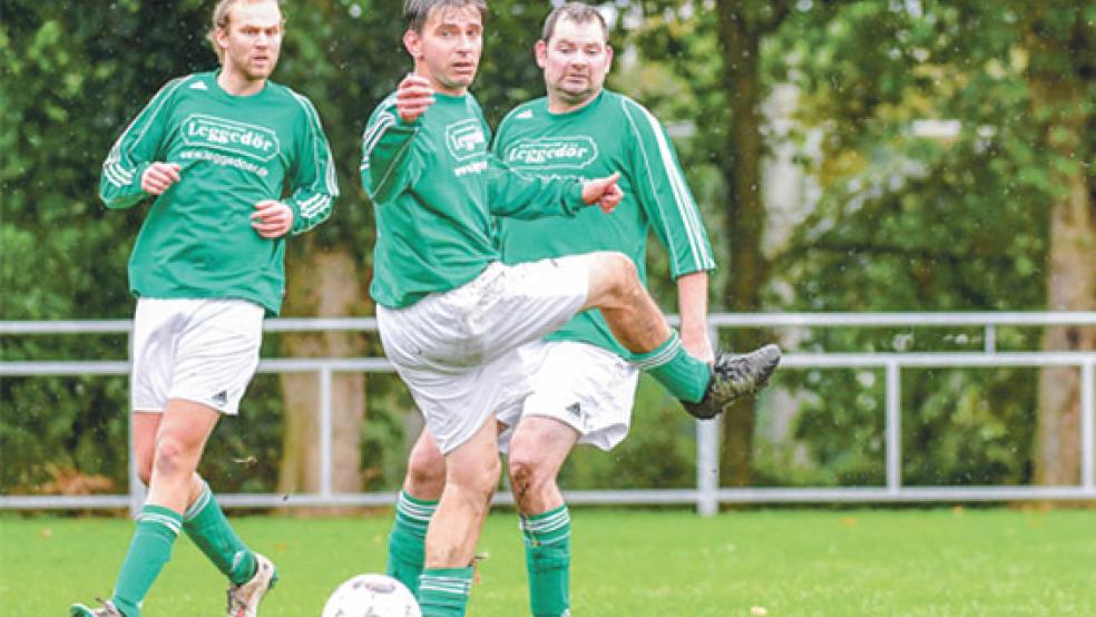 Die Teutonen mussten viel kämpfen, um gegen Burlage/Klostermoor zu gewinnen. © Foto: Bruins