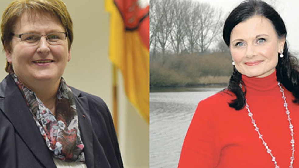 Hanne Modder (SPD) und Gitta Connemann (CDU, rechts) fordern nach dem Streitfall »Maaßen« die Rückkehr zur Sacharbeit in der Bundesregierung. © Fotos: RZ-Archiv