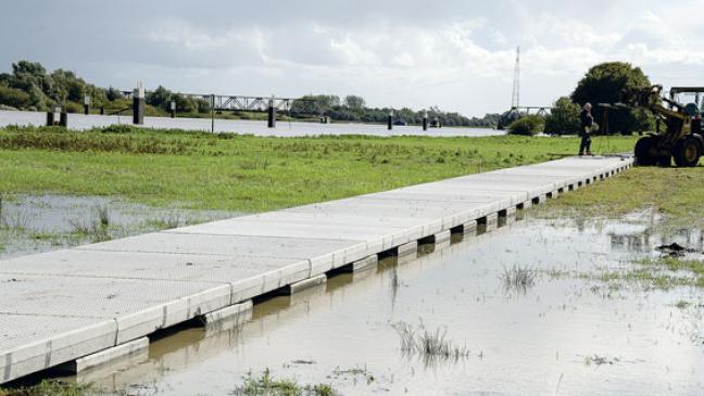 Friesenfähre: Neue Zuwegung nimmt Formen an