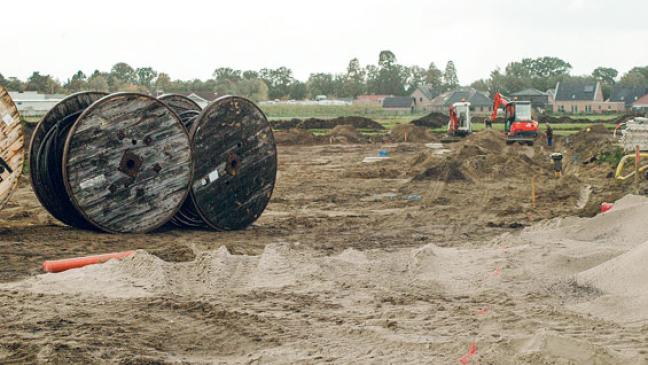 Stichstraße im Gewerbegebiet: Bodenaustausch erledigt